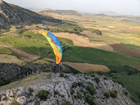 Vuelo en parapente biplaza